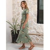 image:imageANRABESS Women Summer Casual Short Sleeve Maxi Dresses A Line Flowy T Shirt Dress 2026 Beach Vacation Sundress with PocketsFloral Green