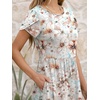 image:imageANRABESS Women Summer Casual Short Sleeve Maxi Dresses A Line Flowy T Shirt Dress 2026 Beach Vacation Sundress with PocketsPrinted White