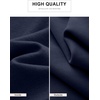 image:imageANRABESS Womens Crewneck Sweatshirt Long Sleeve Shirts  Side Split Curved HemLoose FitSoft Fleece Lined Casual Everyday Wear Lounge WorkampSchool OutfitsFall Spring ClothingDark Blue