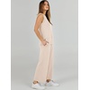 image:imageANRABESS 2 Piece Sets for Women Summer Outfits Travel Airport Vacation Clothing Tank Top Wide Leg Pants Matching Lounge SetsBeige