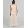 image:imageANRABESS 2 Piece Sets for Women Summer Outfits Travel Airport Vacation Clothing Tank Top Wide Leg Pants Matching Lounge SetsBeige