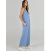 image:imageANRABESS 2 Piece Sets for Women Summer Outfits Travel Airport Vacation Clothing Tank Top Wide Leg Pants Matching Lounge SetsBlue