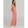 image:imageANRABESS 2 Piece Sets for Women Summer Outfits Travel Airport Vacation Clothing Tank Top Wide Leg Pants Matching Lounge SetsCoral