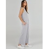 image:imageANRABESS 2 Piece Sets for Women Summer Outfits Travel Airport Vacation Clothing Tank Top Wide Leg Pants Matching Lounge SetsLight Grey