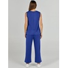 image:imageANRABESS 2 Piece Sets for Women Summer Outfits Travel Airport Vacation Clothing Tank Top Wide Leg Pants Matching Lounge SetsRoyal Blue
