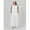 image:imageANRABESS 2 Piece Sets for Women Summer Outfits Travel Airport Vacation Clothing Tank Top Wide Leg Pants Matching Lounge SetsWhite