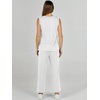 image:imageANRABESS 2 Piece Sets for Women Summer Outfits Travel Airport Vacation Clothing Tank Top Wide Leg Pants Matching Lounge SetsWhite