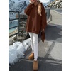 image:imageANRABESS Hoodies for Women Oversized Fall Fashion Outfits  Raglan Long Sleeve Pullover Sweatshirts Side Slit Tunic Cozy Soft Tops Casual Travel Going Out amp Workout Cute Y2K ClothesCaramel