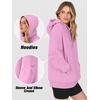 image:imageANRABESS Hoodies for Women Oversized Longline Sweatshirts  Long Sleeve Drawstring Pullover with Pockets Soft Cozy Warm Fleece Casual Y2K Teen Girls Clothes Fall Winter OutfitsPink