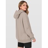 image:imageANRABESS Hoodies for Women Oversized Longline Sweatshirts  Long Sleeve Drawstring Pullover with Pockets Soft Cozy Warm Fleece Casual Y2K Teen Girls Clothes Fall Winter OutfitsLight Khaki