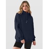 image:imageANRABESS Hoodies for Women Oversized Longline Sweatshirts  Long Sleeve Drawstring Pullover with Pockets Soft Cozy Warm Fleece Casual Y2K Teen Girls Clothes Fall Winter OutfitsNavy Blue