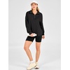 image:imageANRABESS Sweatshirts for Womens Loose Fit Quarter Zip Pullover  Soft Cozy Long Sleeve Tops School Work Rreppy Giong Out Clothes Casual Cute Relaxed Loungewear Fall Winter Fashion OutfitsBlack