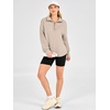 image:imageANRABESS Sweatshirts for Womens Loose Fit Quarter Zip Pullover  Soft Cozy Long Sleeve Tops School Work Rreppy Giong Out Clothes Casual Cute Relaxed Loungewear Fall Winter Fashion OutfitsBeige