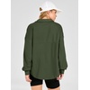 image:imageANRABESS Sweatshirts for Womens Loose Fit Quarter Zip Pullover  Soft Cozy Long Sleeve Tops School Work Rreppy Giong Out Clothes Casual Cute Relaxed Loungewear Fall Winter Fashion OutfitsArmy Green
