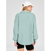 image:imageANRABESS Sweatshirts for Womens Loose Fit Quarter Zip Pullover  Soft Cozy Long Sleeve Tops School Work Rreppy Giong Out Clothes Casual Cute Relaxed Loungewear Fall Winter Fashion OutfitsSage Green
