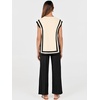 image:imageANRABESS Two Piece Sets for Women Summer Casual Knit Sweater Vest Pants Set Vacation Airport Clothes 2026 Fall OutfitsApricotblack