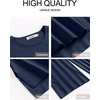image:imageANRABESS Two Piece Sets for Women Summer Casual Knit Sweater Vest Pants Set Vacation Airport Clothes 2026 Fall OutfitsNavy Blue