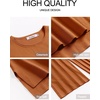 image:imageANRABESS Two Piece Sets for Women Summer Casual Knit Sweater Vest Pants Set Vacation Airport Clothes 2026 Fall OutfitsRust