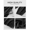 image:imageANRABESS Womens 2 Piece Outfits Sweatsuits Oversized Sweatshirts Barrel Pants Matching Lounge Sets 2026 Fall Travel ClothesBlack