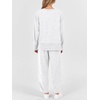 image:imageANRABESS Womens 2 Piece Outfits Sweatsuits Oversized Sweatshirts Barrel Pants Matching Lounge Sets 2026 Fall Travel ClothesLight Grey