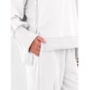 image:imageANRABESS Womens 2 Piece Outfits Sweatsuits Oversized Sweatshirts Barrel Pants Matching Lounge Sets 2026 Fall Travel ClothesWhite