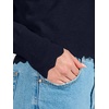 image:imageANRABESS Womens Long Sleeve Scalloped Cropped Sweaters  Lightweight Soft Comfy Ribbed KnitDressy Casual Pullover TopsBusiness Work OfficeTravel Vacation WearFall Winter ClothesNavy Blue