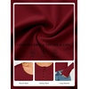 image:imageANRABESS Womens Long Sleeve Shirts Thermal Fleece Tops  Henley Neck Dressy Business Casual Work TShirts Fall Winter Soft Warm Base Layer Basic Tee Cute Going Out UndershirtsRed