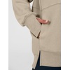 image:imageANRABESS Womens Quarter Zip Sweatshirt Oversized Hoodies  Soft Cozy Fleece Mock Neck Pullover with Side Pockets Drop Shoulder SlouchyY2K Color Block Casual LoungewearFall FashionLight Khaki