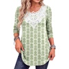 Grey Green Floral