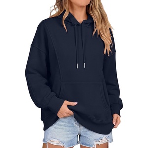 image:imageANRABESS Hoodies for Women Oversized Longline Sweatshirts  Long Sleeve Drawstring Pullover with Pockets Soft Cozy Warm Fleece Casual Y2K Teen Girls Clothes Fall Winter OutfitsNavy Blue