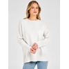 image:imageANRABESS Oversized Sweaters for Women Batwing Fall Outfits  Long Sleeve Crew Neck Pullover Cozy Casual Loose Knit Tops Cute Office Work Travel Vacation Winter Fashion ClothingWhite