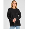 image:imageANRABESS Oversized Sweaters for Women Batwing Fall Outfits  Long Sleeve Crew Neck Pullover Cozy Casual Loose Knit Tops Cute Office Work Travel Vacation Winter Fashion ClothingBlack