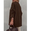 image:imageANRABESS Oversized Sweaters for Women Batwing Fall Outfits  Long Sleeve Crew Neck Pullover Cozy Casual Loose Knit Tops Cute Office Work Travel Vacation Winter Fashion ClothingCoffee