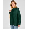 image:imageANRABESS Oversized Sweaters for Women Batwing Fall Outfits  Long Sleeve Crew Neck Pullover Cozy Casual Loose Knit Tops Cute Office Work Travel Vacation Winter Fashion ClothingDark Green