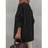 image:imageANRABESS Oversized Sweaters for Women Batwing Fall Outfits  Long Sleeve Crew Neck Pullover Cozy Casual Loose Knit Tops Cute Office Work Travel Vacation Winter Fashion ClothingBlack