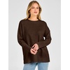 image:imageANRABESS Oversized Sweaters for Women Batwing Fall Outfits  Long Sleeve Crew Neck Pullover Cozy Casual Loose Knit Tops Cute Office Work Travel Vacation Winter Fashion ClothingCoffee