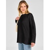 image:imageANRABESS Oversized Sweaters for Women Batwing Fall Outfits  Long Sleeve Crew Neck Pullover Cozy Casual Loose Knit Tops Cute Office Work Travel Vacation Winter Fashion ClothingBlack
