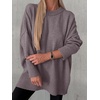 image:imageANRABESS Oversized Sweaters for Women Batwing Fall Outfits  Long Sleeve Crew Neck Pullover Cozy Casual Loose Knit Tops Cute Office Work Travel Vacation Winter Fashion ClothingNutmeg