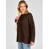 image:imageANRABESS Oversized Sweaters for Women Batwing Fall Outfits  Long Sleeve Crew Neck Pullover Cozy Casual Loose Knit Tops Cute Office Work Travel Vacation Winter Fashion ClothingCoffee