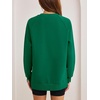 image:imageANRABESS Oversized Sweatshirt for Women Crewneck Fall Outfits  Long Sleeve Side Slit Pullover Tops Comfy Soft Fleece Loose Fit Sweatshirts with Pockets Casual Work Lounge Winter ClothesGreen