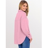image:imageANRABESS Sweatshirt for Women Oversized Casual Long Sleeve Side Slit Button Lapel Polo Pullover Tunic Tops 2026 Fall OutfitsPink