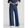 image:imageANRABESS Womens 2 Piece Outfits V Neck Sweatsuit Lounge Sets  Raglan Top amp Wide Leg Pants Loose WrinkleFree Loungewear Daily Travel Airport Matching Sets Fall Winter ClothingNavy Blue