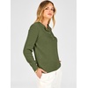 image:imageANRABESS Womens Henley Sweaters Long Sleeve Knit Shirts  Business Casual Button Pullover Sweater Tops Cozy Soft Lightweight 2026 Trendy Work amp Daily Outfits Fall Winter ClothingArmy Green