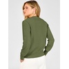 image:imageANRABESS Womens Henley Sweaters Long Sleeve Knit Shirts  Business Casual Button Pullover Sweater Tops Cozy Soft Lightweight 2026 Trendy Work amp Daily Outfits Fall Winter ClothingArmy Green