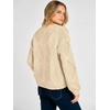image:imageANRABESS Womens Long Sleeve Cable Knit Cropped Sweaters  Crew Neck Loose Pullover Tops Cozy Soft Warm Business Casual Work Office Daily Wear Fall Winter Trendy ClothingBeige