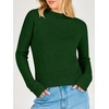 image:imageANRABESS Womens Long Sleeve Crew Neck Knit Sweaters  RibbedSoft Comfy BreathableBusiness Casual Basic Pullover Tops Work Office Daily Outfits Fall Winter Layering ClothingDark Green