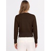 image:imageANRABESS Womens Long Sleeve Cropped Pullover Sweaters  V Neck Scalloped Lightweight Sweater Tops Soft Comfy Business Casual Work Travel Vacation Fall Winter Layer ClothingCoffee