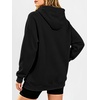 image:imageANRABESS Womens Oversized Hoodies V Neck Henley Sweatshirts  Long Sleeve Button Pullover Soft Cozy Fleece Warm Fabric Casual Teen Girls Y2K Clothes Fall Winter Fashion OutfitsBlack