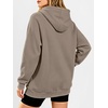 image:imageANRABESS Womens Oversized Hoodies V Neck Henley Sweatshirts  Long Sleeve Button Pullover Soft Cozy Fleece Warm Fabric Casual Teen Girls Y2K Clothes Fall Winter Fashion OutfitsGray Khaki