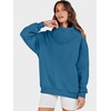 image:imageANRABESS Womens Oversized Sweatshirts Mock Neck Pullover  Cozy Fleece Long Sleeve Tops Casual Daily Wear Going Out amp Preppy Loose Fit 2026 Fall Winter Trendy OutfitsBlue